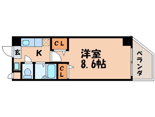 プラネシア星の子京都駅前の物件間取画像